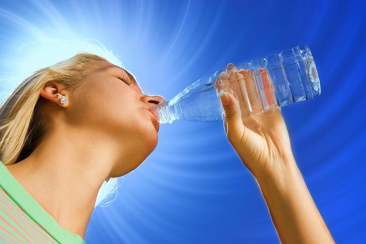 agua potable para adelgazar